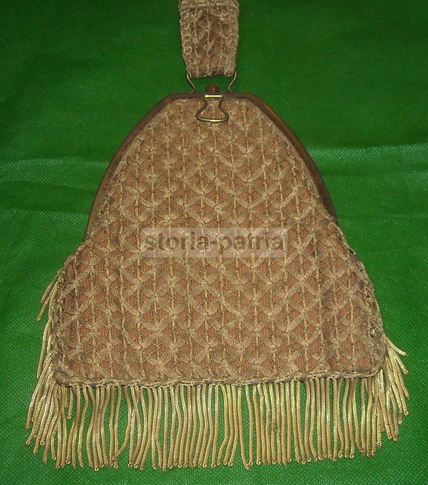 Abbigliamento, Moda Femminile, Inusuale Borsetta, Vintage, Con Artistica Lavorazione immagine 1