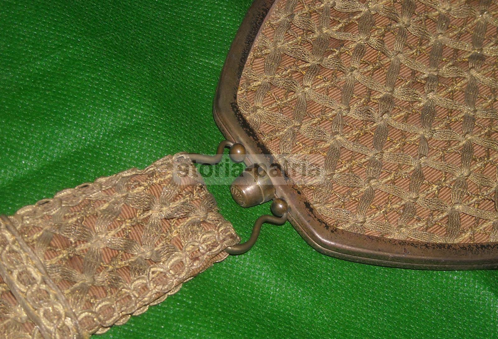 Abbigliamento, Moda Femminile, Inusuale Borsetta, Vintage, Con Artistica Lavorazione immagine 6