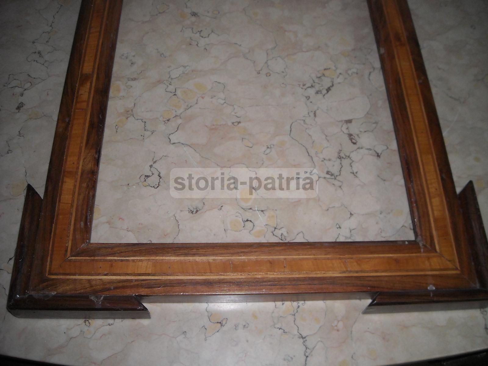 Antica Cornice, In Legno Con Filettatura Ad Intarsio, Utile Per Stampe O Dipinti immagine 11