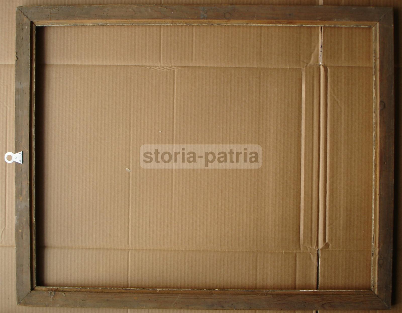 Antica Cornice, In Legno Dorato, Utile Per Incisioni Acquarelli Tempere Dipinti immagine 5