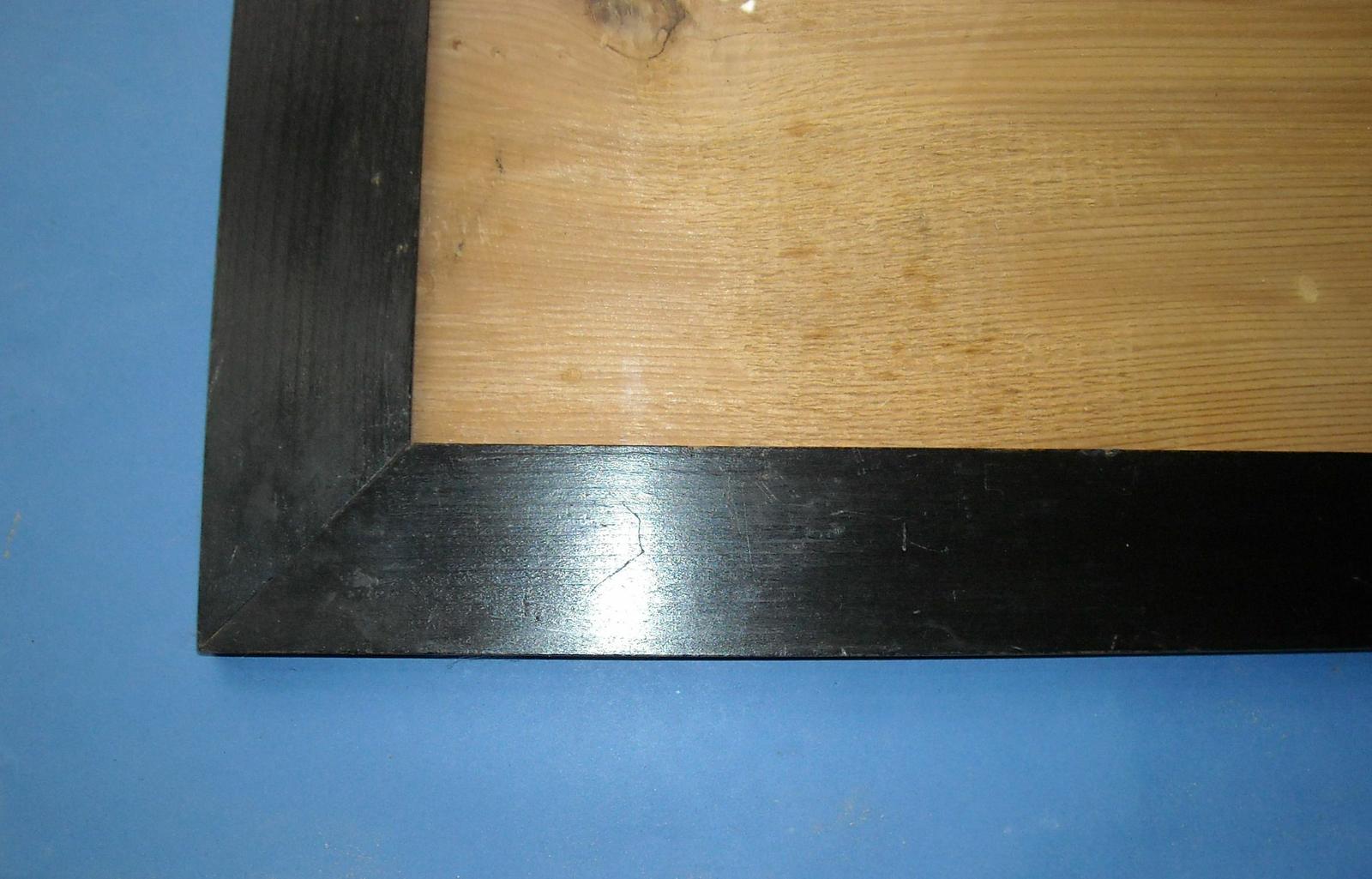 Antica Cornice In Legno Ebanizzato, Sobria, Utilissima Per Incisioni E Dipinti, 800 immagine 2
