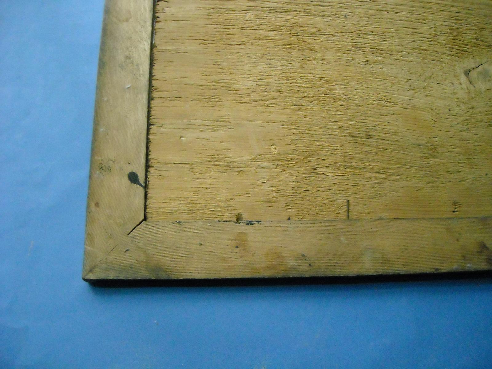 Antica Cornice In Legno Ebanizzato, Sobria, Utilissima Per Incisioni E Dipinti, 800 immagine 3