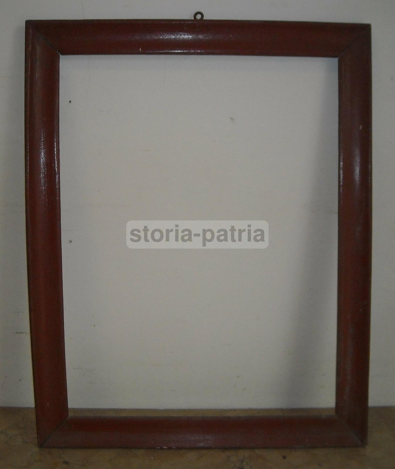 Antica Cornice, Originale d'Epoca, In Legno Massiccio, Decorativa, Da Restaurare immagine 4