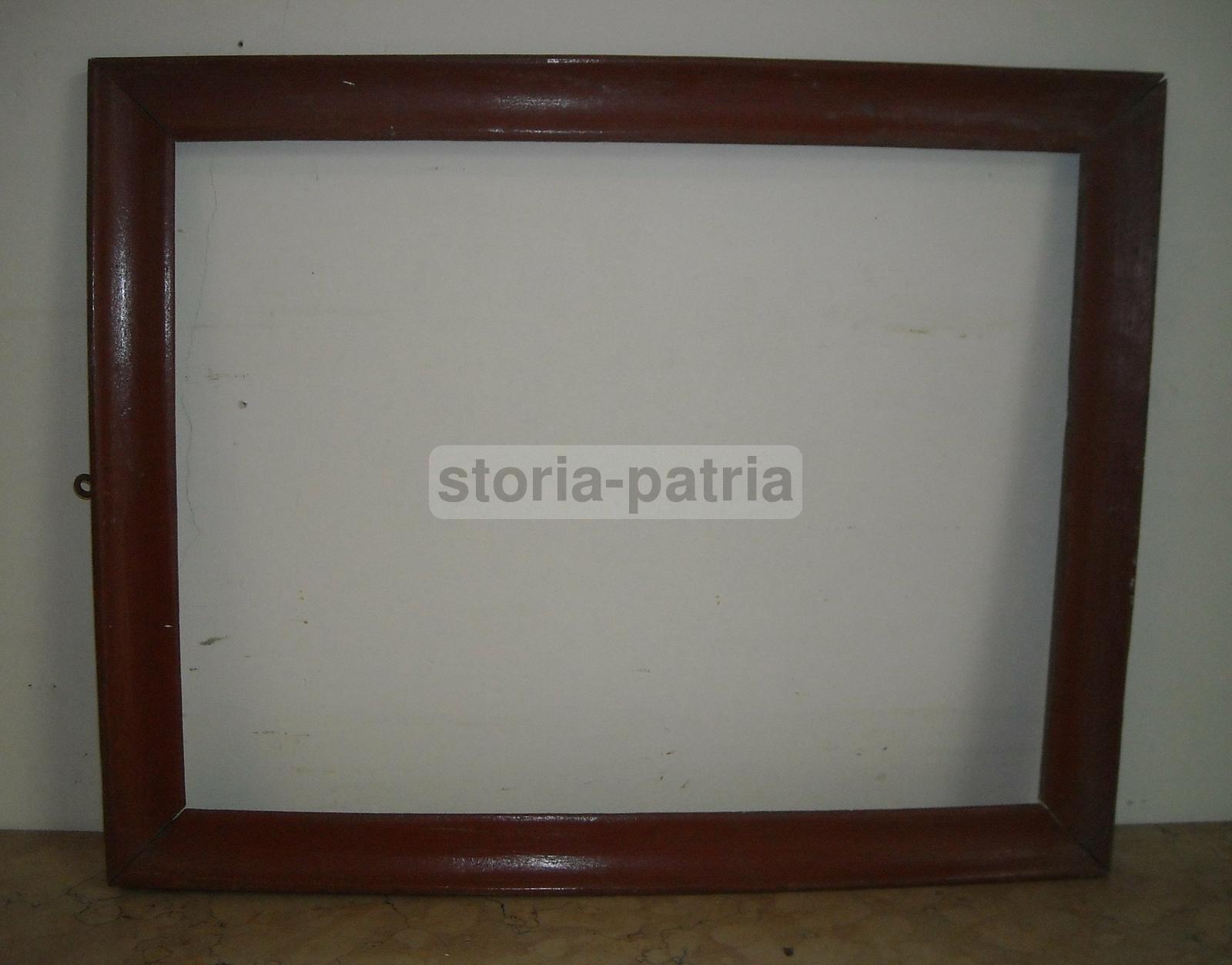 Antica Cornice, Originale d'Epoca, In Legno Massiccio, Decorativa, Da Restaurare immagine 6