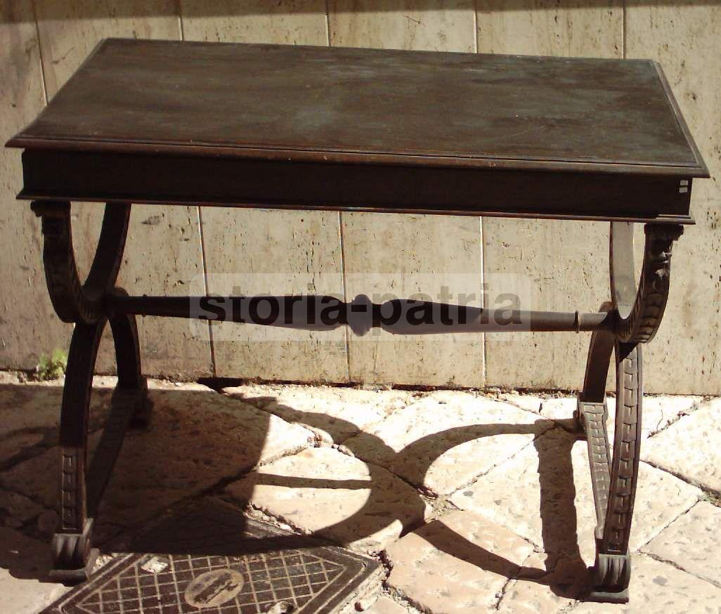 Antica Ebanisteria, Pregevoli Intagli, Decorativa Sedia, Ovunque Collocabile, Utile immagine 6