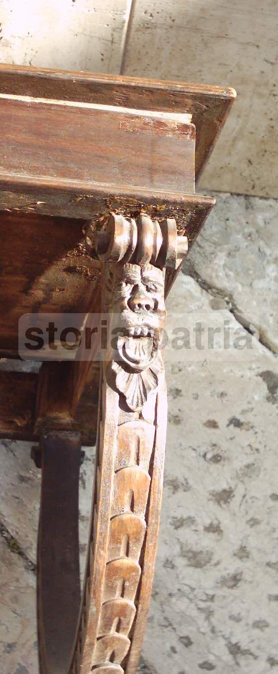 Antica Ebanisteria, Pregevoli Intagli, Decorativa Sedia, Ovunque Collocabile, Utile immagine 8