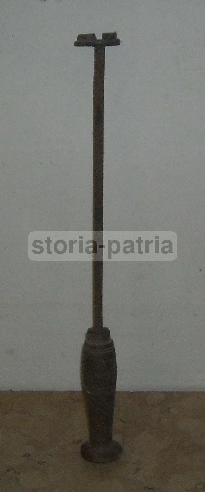 Antico Ferro Battuto, Utensile Da Collezione, Marchio A Fuoco, Utile Timbro d'Epoca immagine 4
