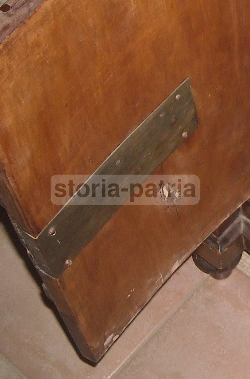 Antico Mobile, Utilissimo Comodino, Pregevole Ebanisteria, Impiallacciatura, Intarsi immagine 26