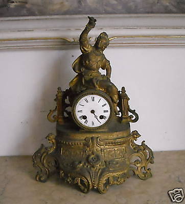 Antico Orologio, Decorativo Soprammobile, Da Collezione, Artistico, Da Revisionare immagine 1