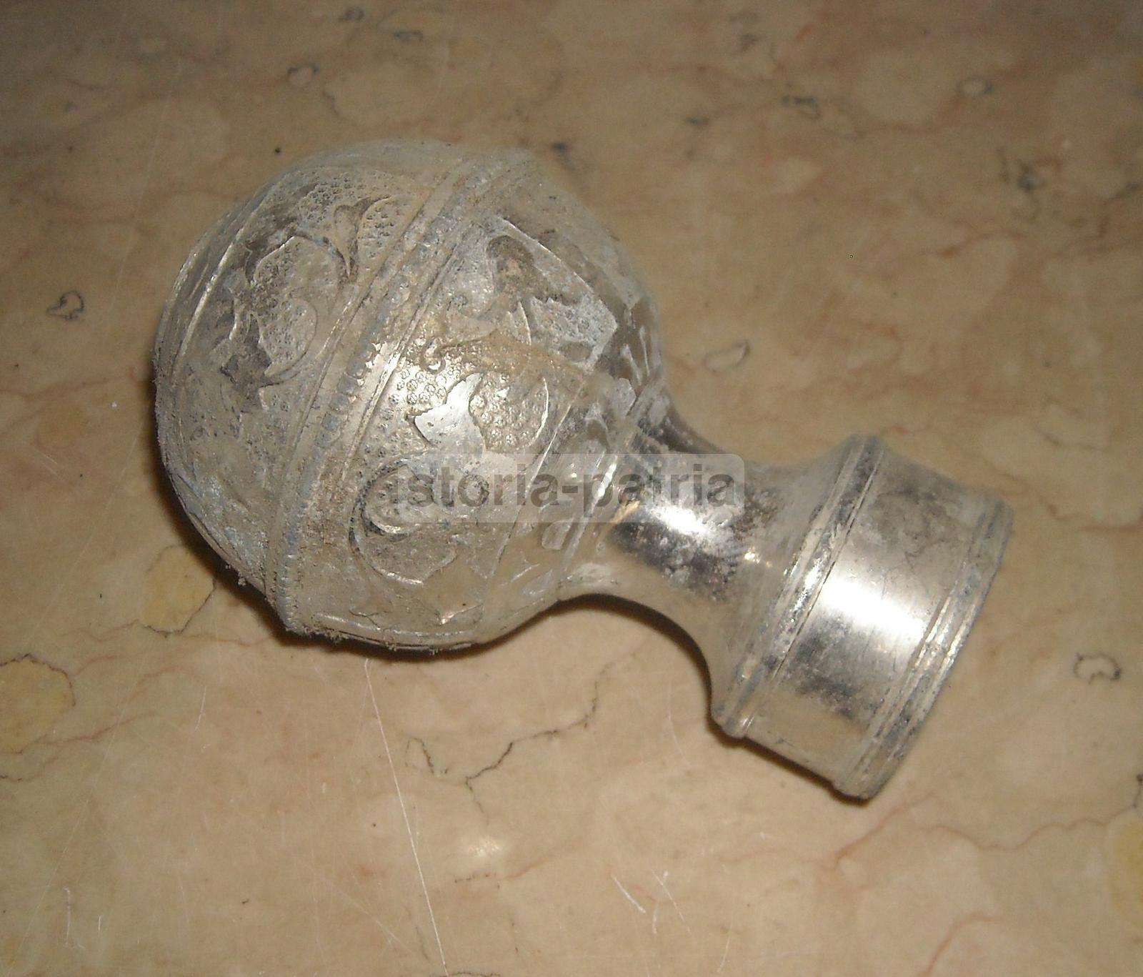 Antiquariato, Antico Pomolo, Utilissimo Per Antichi Letti, Da Collezione, Decorato immagine 1