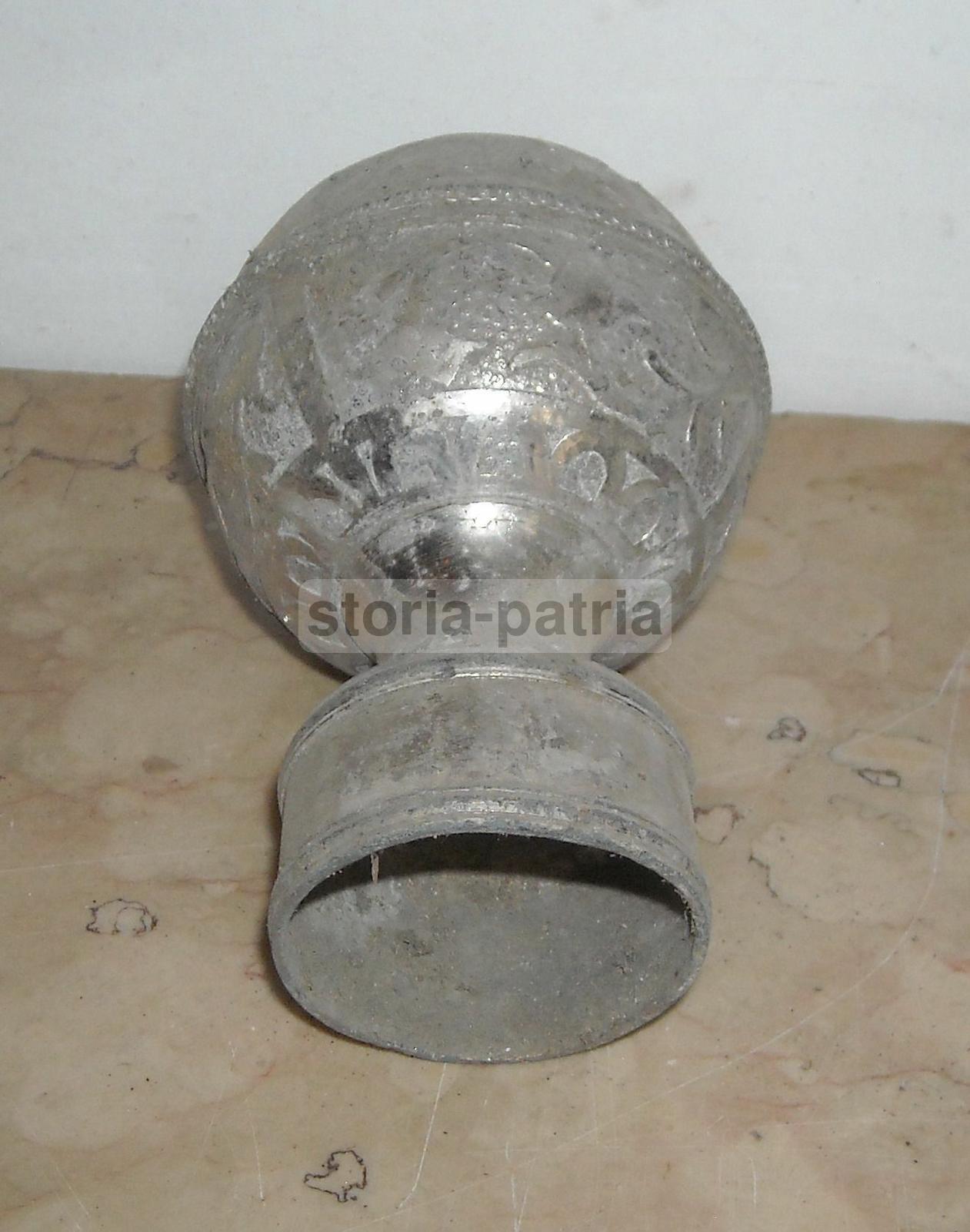 Antiquariato, Antico Pomolo, Utilissimo Per Antichi Letti, Da Collezione, Decorato immagine 4