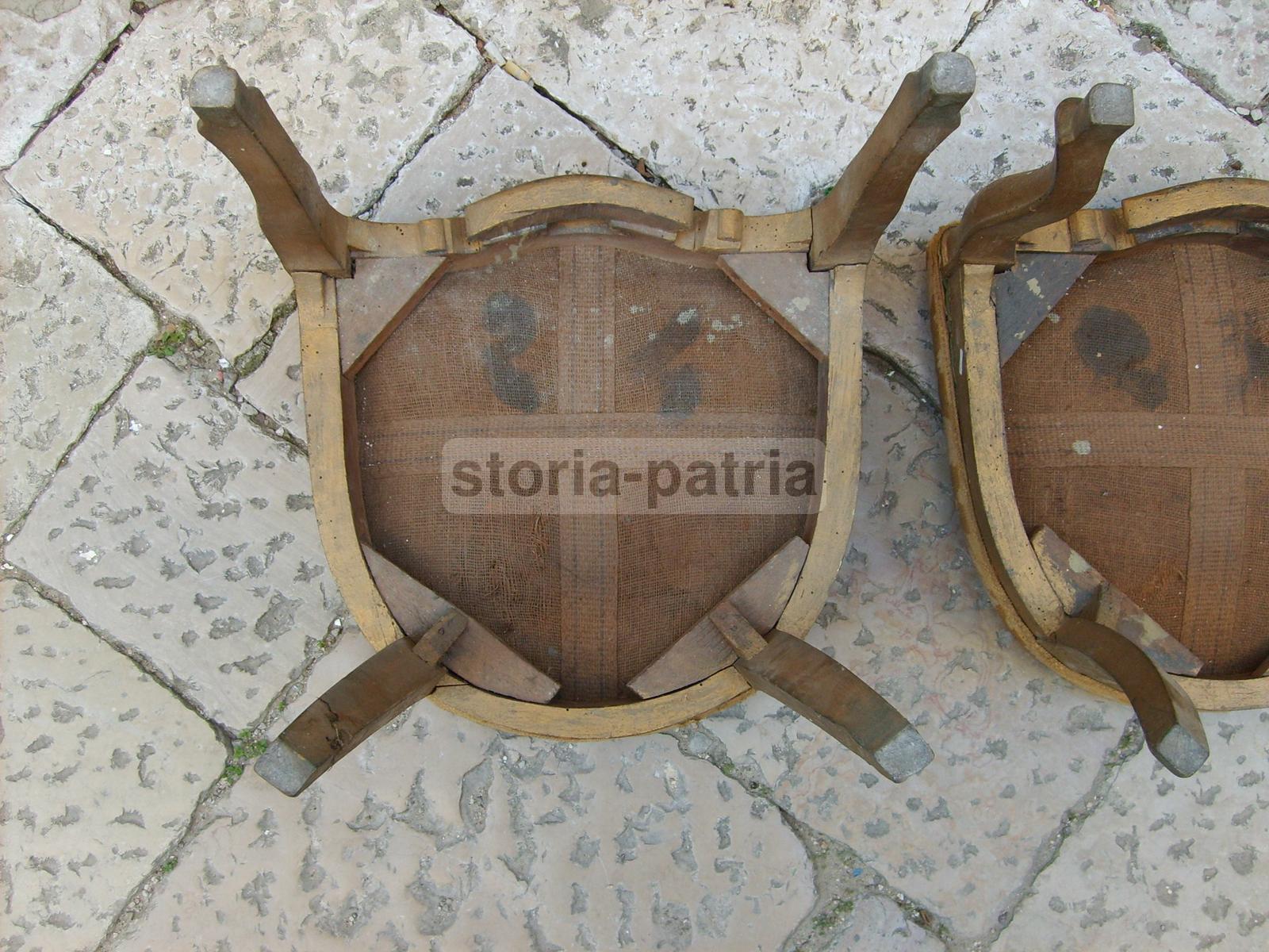 Antiquariato, Sedie, Sgabelli, Interessante Coppia, Da Restaurare, Utili, d'Epoca, 800 immagine 15