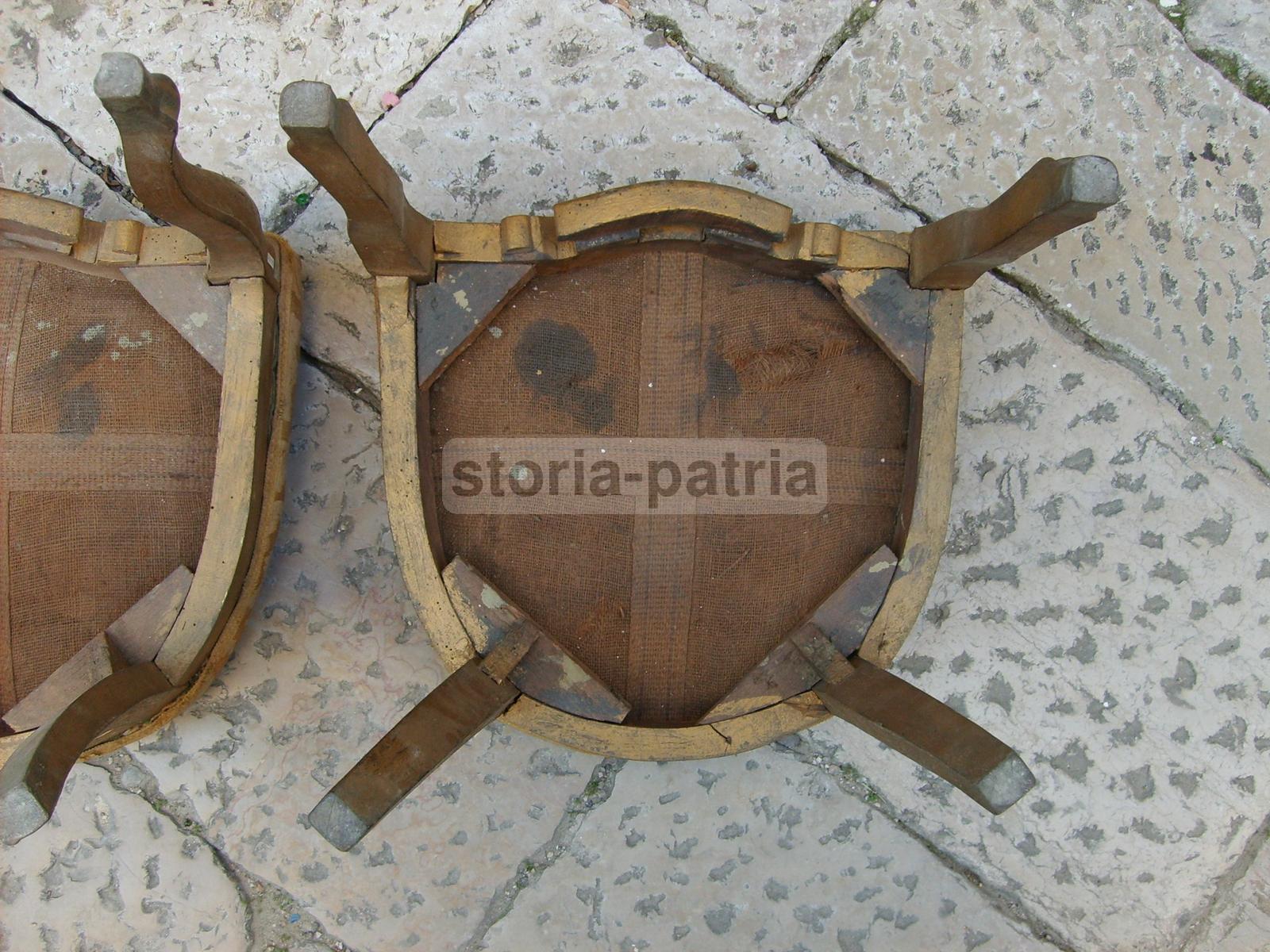 Antiquariato, Sedie, Sgabelli, Interessante Coppia, Da Restaurare, Utili, d'Epoca, 800 immagine 16