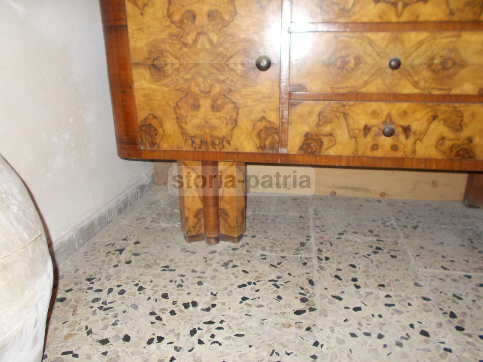 Arti Decorative Del 900, Design, Stilizzato Mobile Credenza, Legno, Radica, d'Epoca immagine 4
