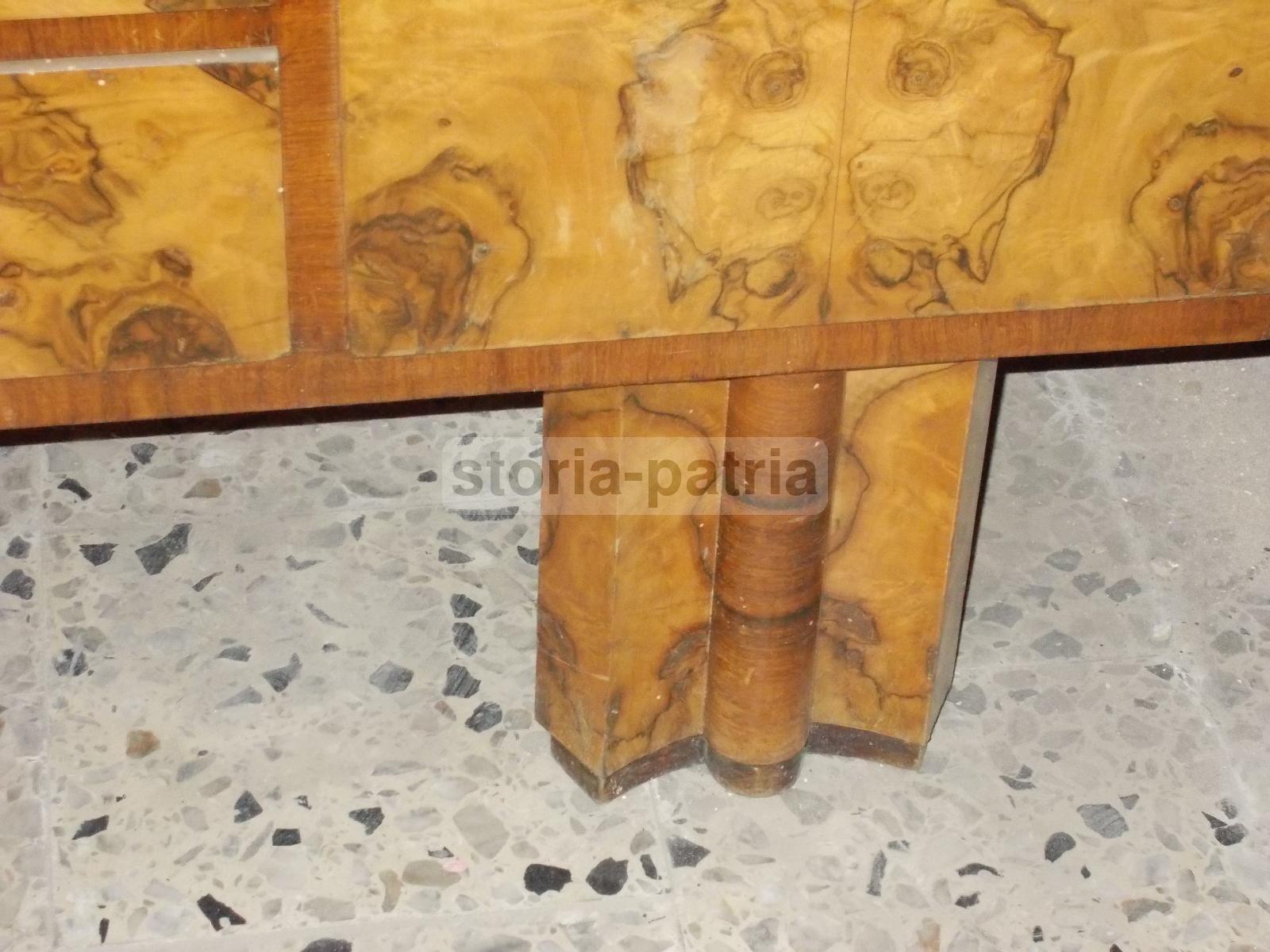 Arti Decorative Del 900, Design, Stilizzato Mobile Credenza, Legno, Radica, d'Epoca immagine 11