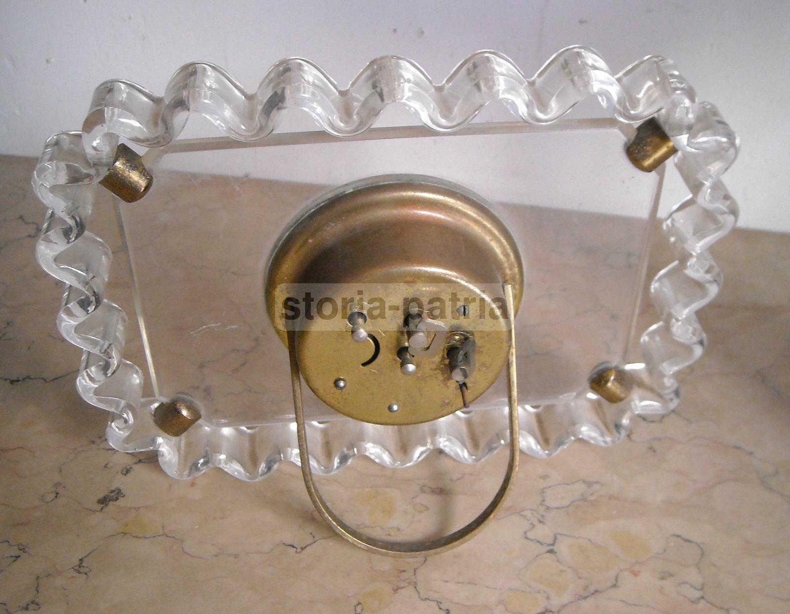 Arti Decorative Del 900, Raro Orologio d'Epoca, Inusuale Design, Ernst, Pregevole immagine 5