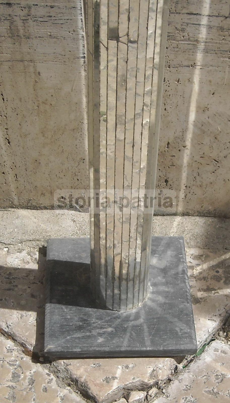 Arti Decorative, Modernariato, Design, Interessante Colonna Con Specchi, Utilissima immagine 2