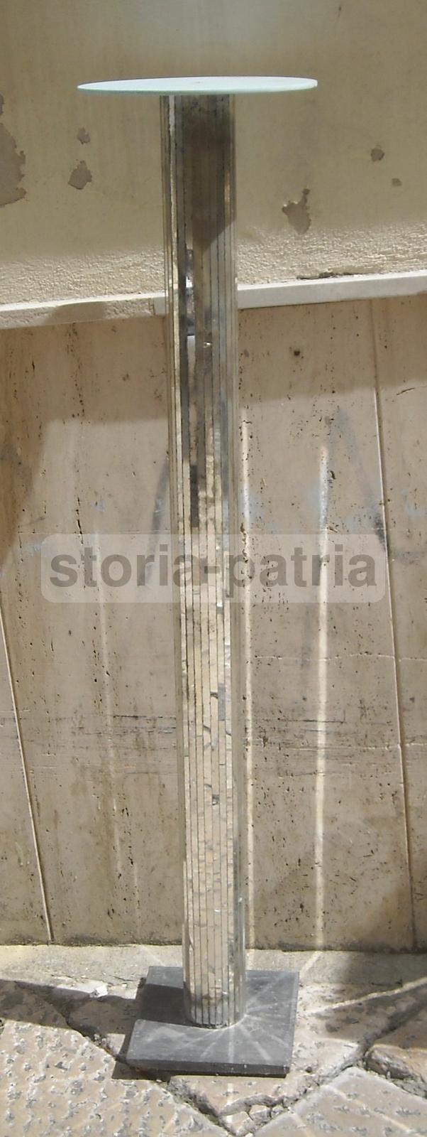 Arti Decorative, Modernariato, Design, Interessante Colonna Con Specchi, Utilissima immagine 5