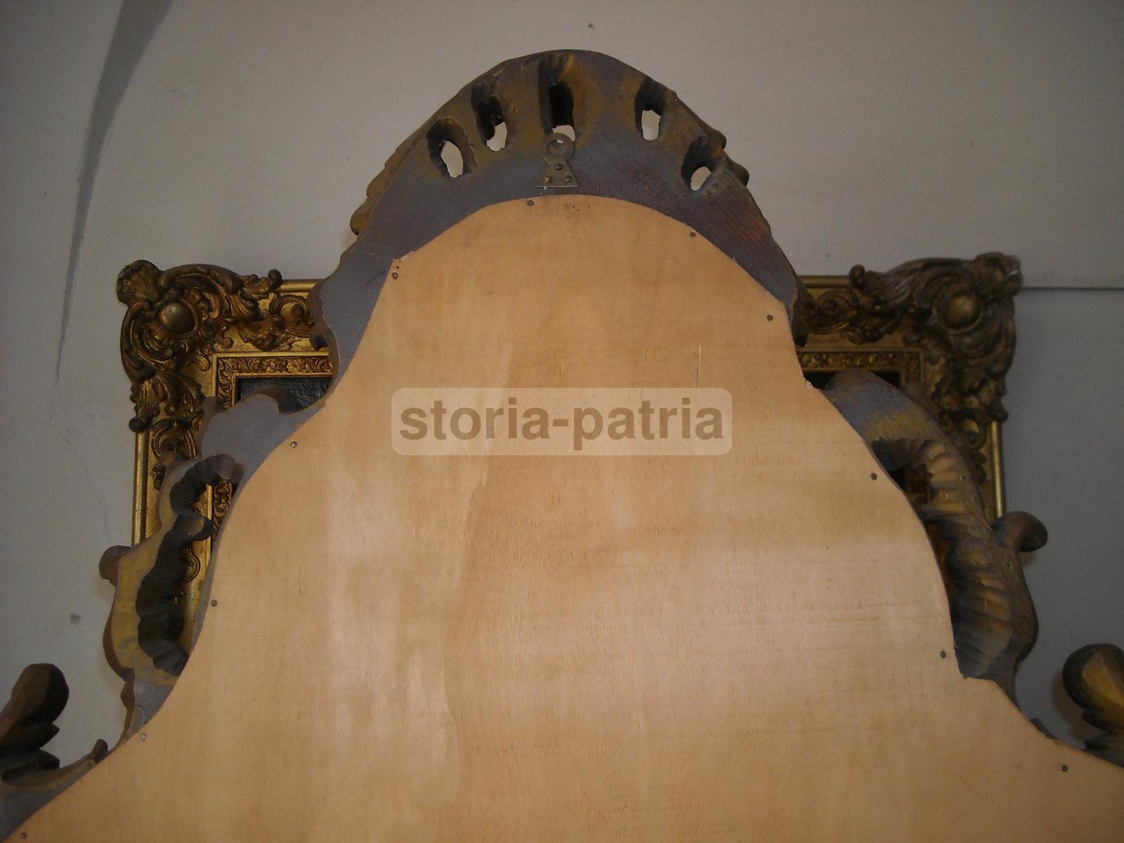 Bellissima Enorme Decorativa Specchiera Dorata, Utile Arredo, Ovunque Collocabile immagine 5