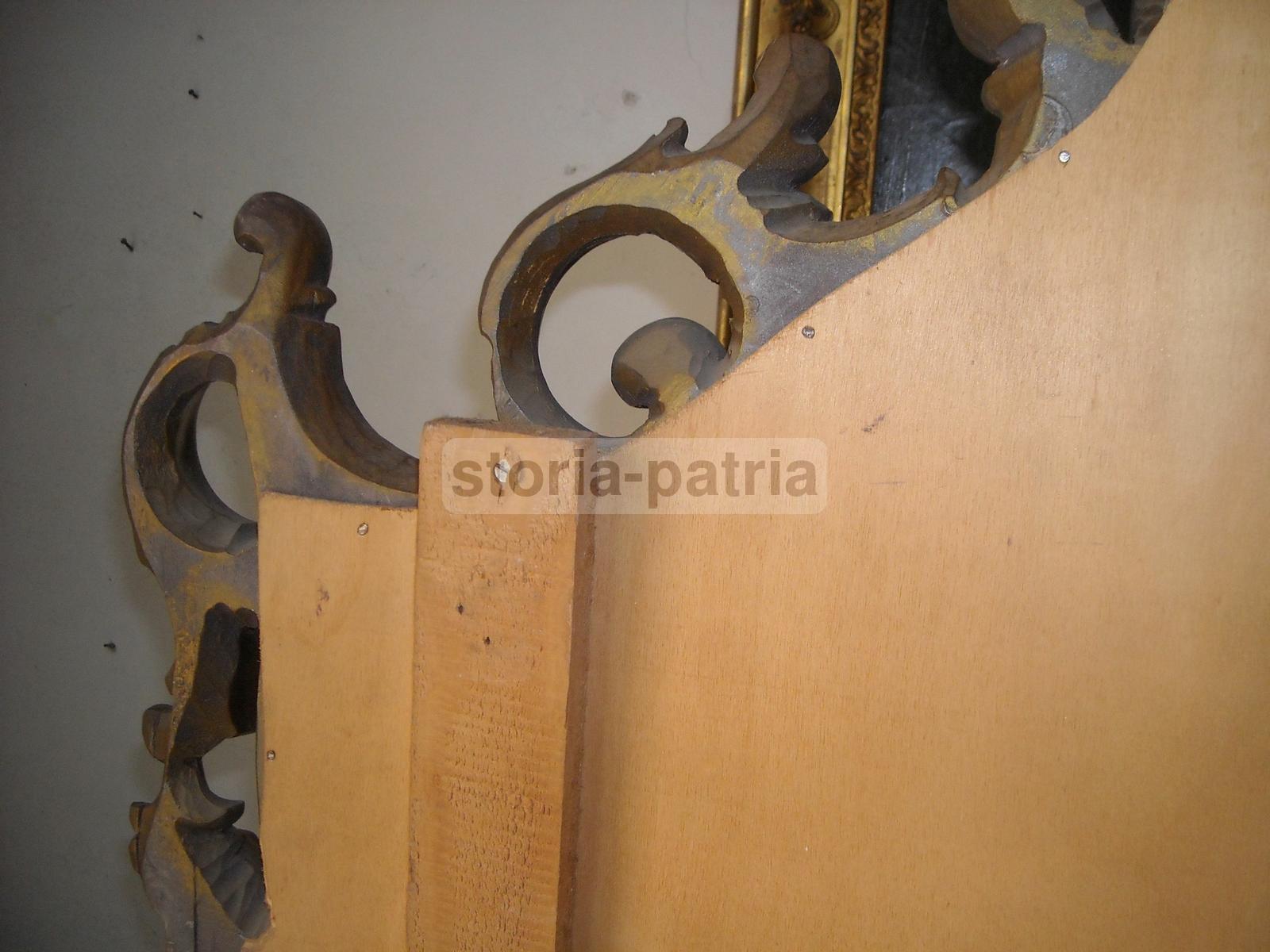 Bellissima Enorme Decorativa Specchiera Dorata, Utile Arredo, Ovunque Collocabile immagine 6