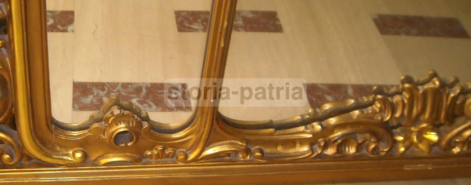 Bellissima Enorme Decorativa Specchiera Dorata, Utile Arredo, Ovunque Collocabile immagine 14