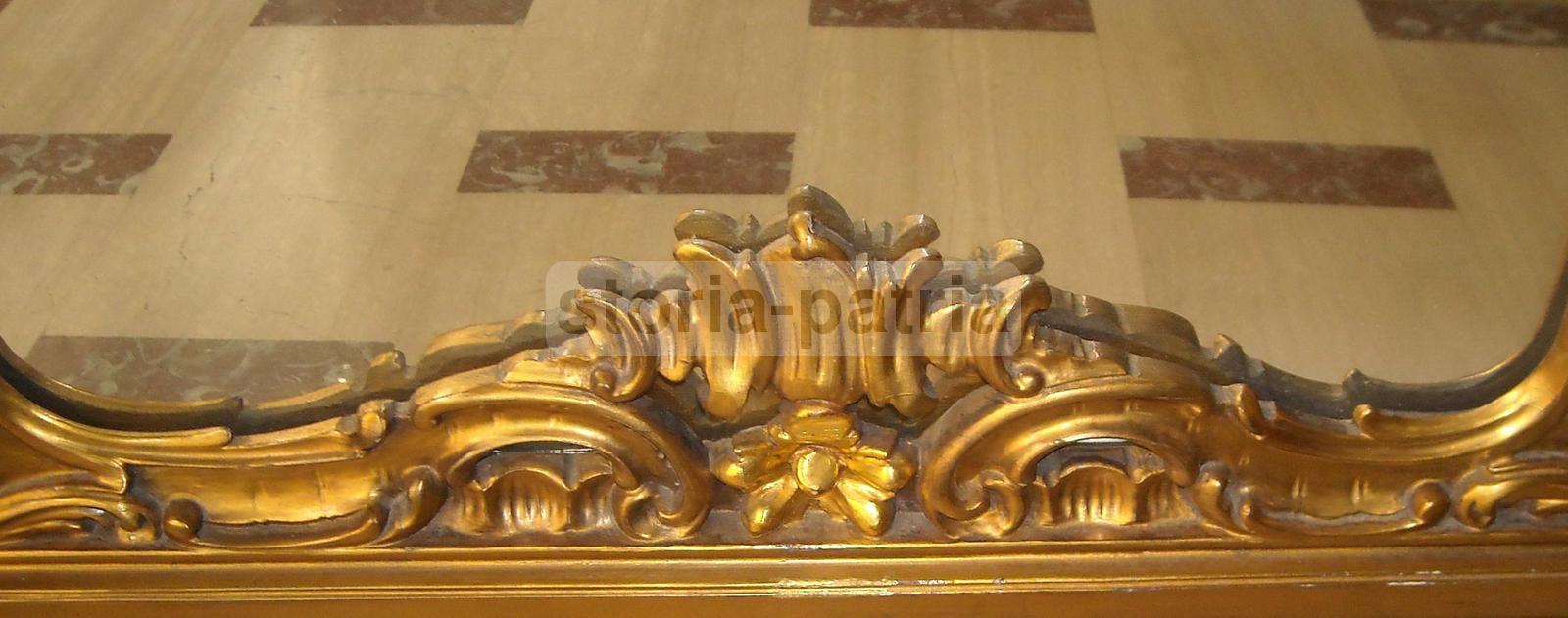 Bellissima Enorme Decorativa Specchiera Dorata, Utile Arredo, Ovunque Collocabile immagine 15