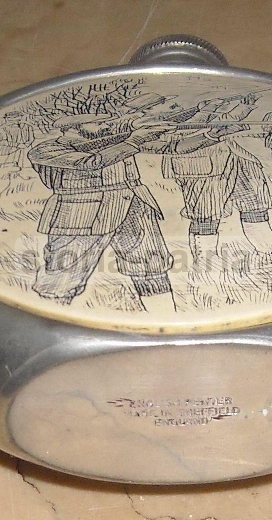 Caccia, Cacciatori, Tiro, Grazioso Soprammobile, Decorativo, Da Collezione, d'Epoca immagine 2