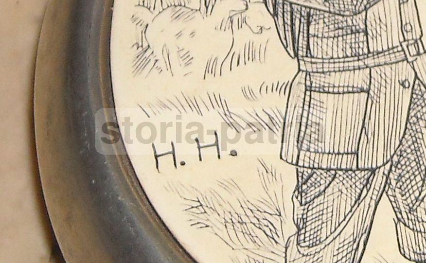 Caccia, Cacciatori, Tiro, Grazioso Soprammobile, Decorativo, Da Collezione, d'Epoca immagine 6