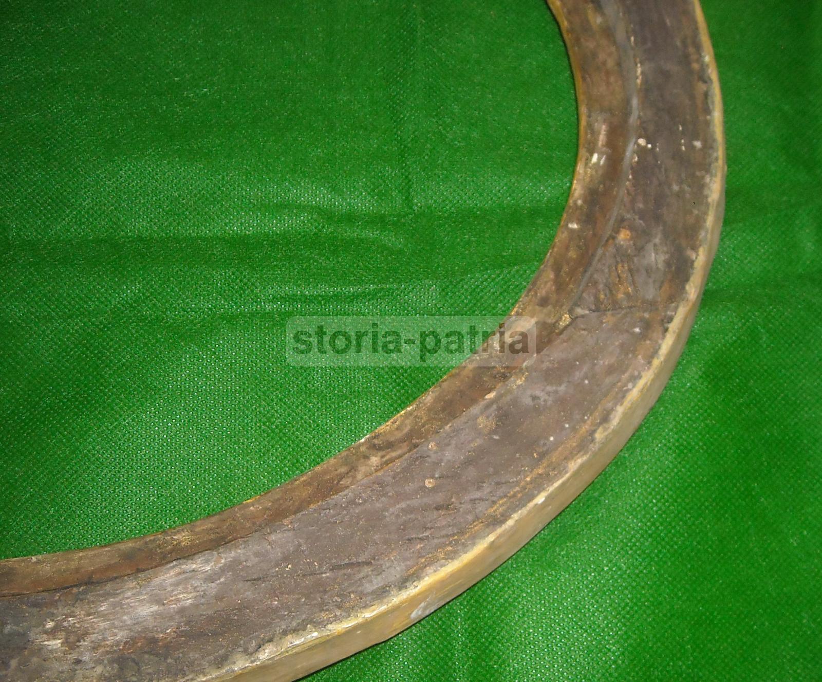 Cornice Ovale Antica, Con Artistici Decori Dorati, Utilissima, Belle Dimensioni, 800 immagine 9