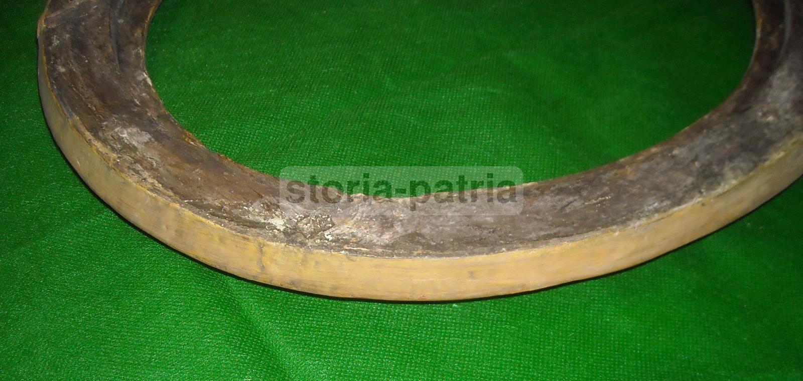 Cornice Ovale Antica, Con Artistici Decori Dorati, Utilissima, Belle Dimensioni, 800 immagine 10