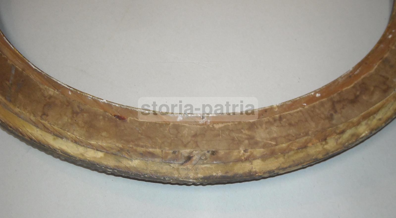 Cornice Ovale Antica, Con Artistici Decori In Rilievo, Per Specchi Dipinti Stampe immagine 9