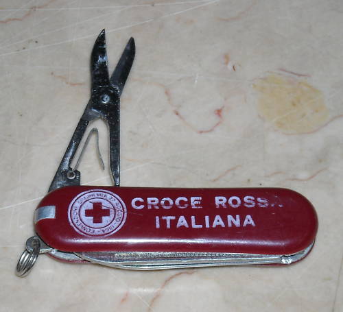 Croce Rossa Italiana, Inusuale Vecchia Pubblicitaria immagine 1