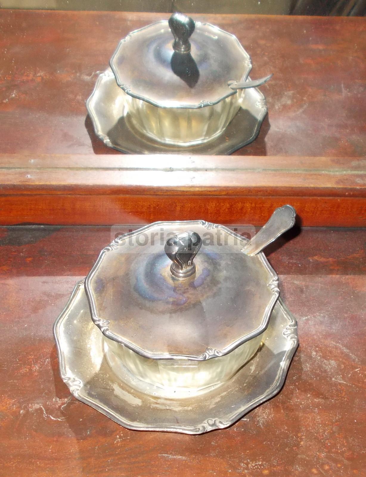 Cucina, Saliere, Zuccheriera, Formaggiera, Elegante Tris, Decorativo, Da Collezione immagine 10