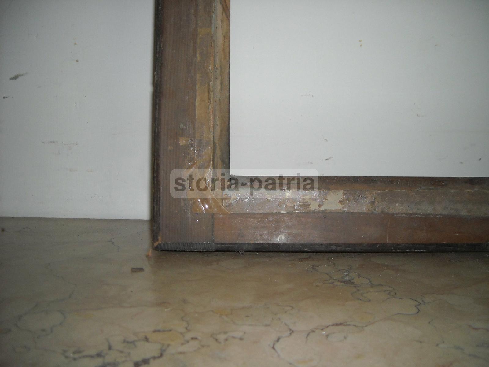 Decorativa Antica Cornice, In Legno Con Applicazioni Floreali, Sbalzi Metallici immagine 6