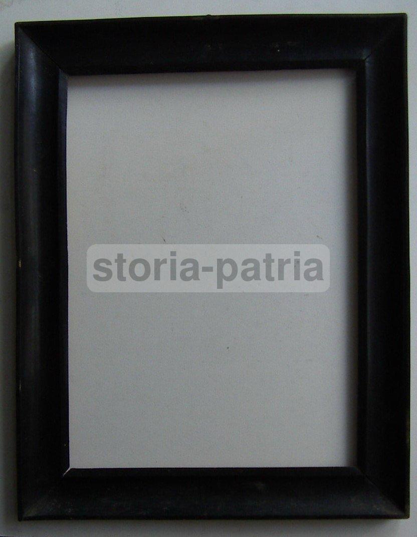 Decorativa Antica Cornice, Legno Ebanizzato, Utilissima Per Stampe E Opere Darte immagine 2