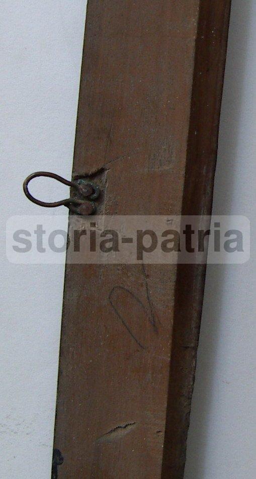 Decorativa Antica Cornice, Legno Ebanizzato, Utilissima Per Stampe E Opere Darte immagine 6