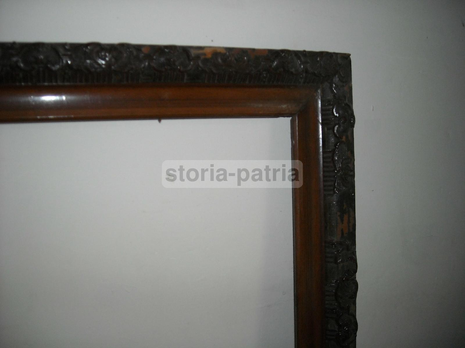 Decorativa Antica Cornice, Ottime Dimensioni, Da Restaurare, Utile Per Opere Varie 2 immagine 3