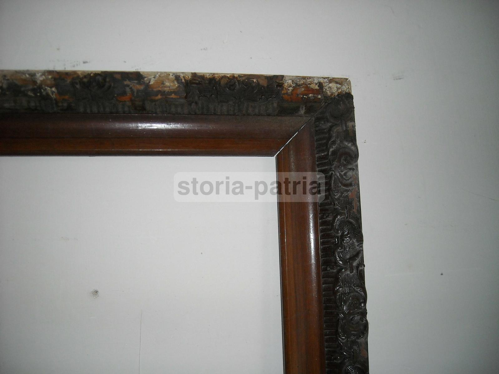 Decorativa Antica Cornice, Ottime Dimensioni, Da Restaurare, Utile Per Opere Varie 2 immagine 7