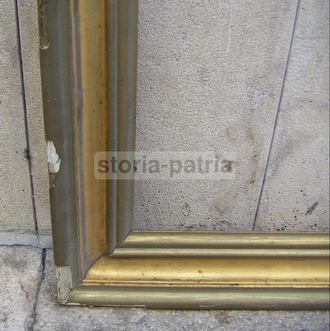 Decorativa Antica Cornice, Superficie Dorata, Belle Grandi Dimensioni, Utilissima immagine 2