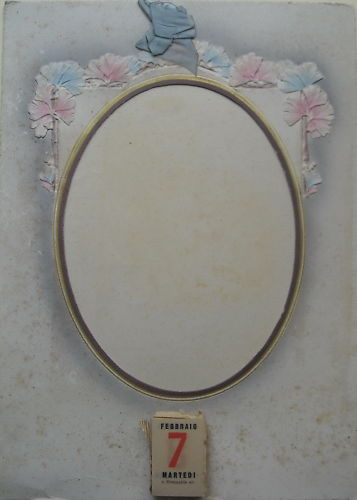 Decorativa Cornice Passpartout, Floreale, Calendario immagine 1