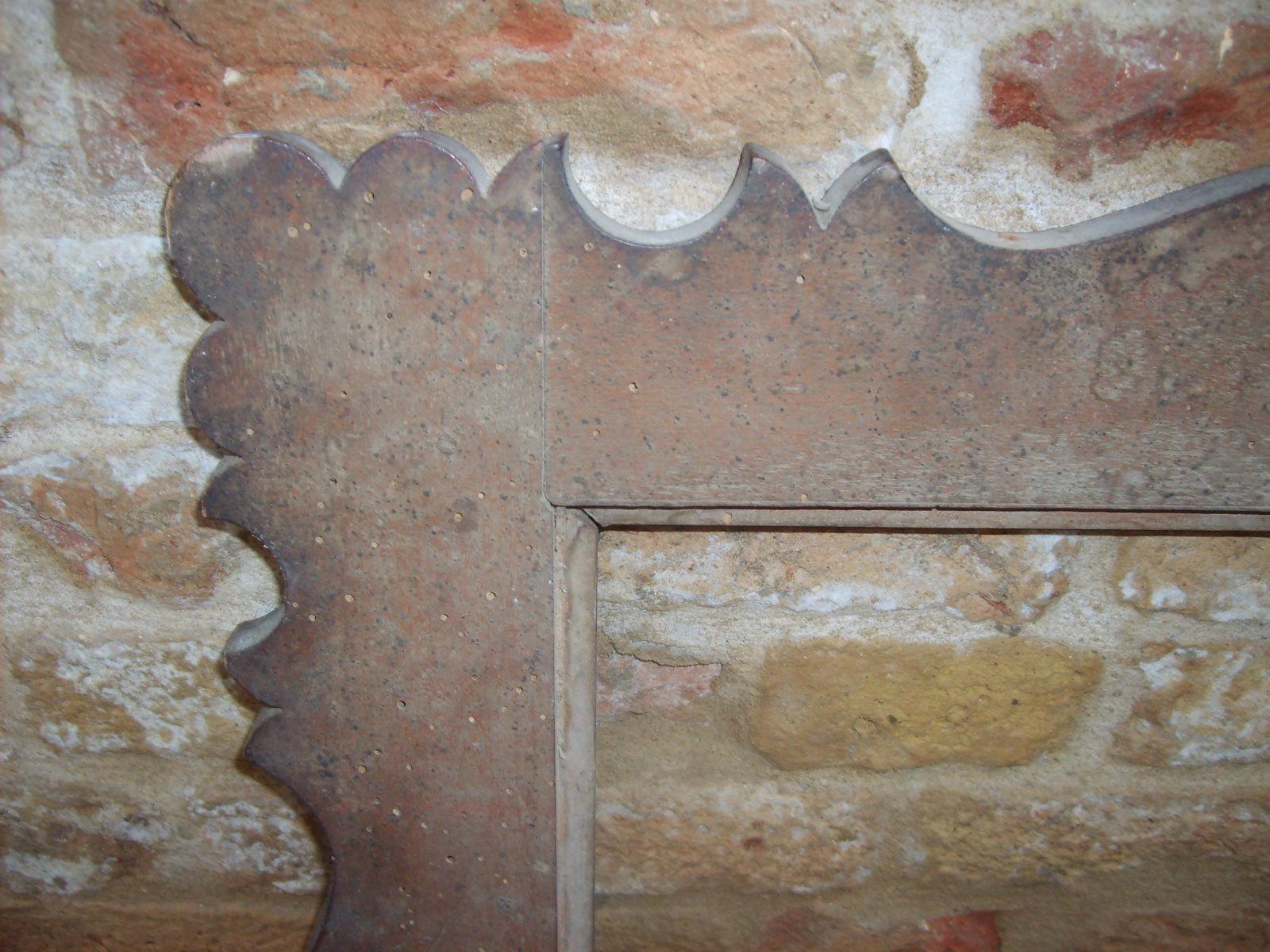 Decorativa Massiccia Inusuale Antica Cornice, Per Quadri Stampe Incisioni Specchi immagine 8