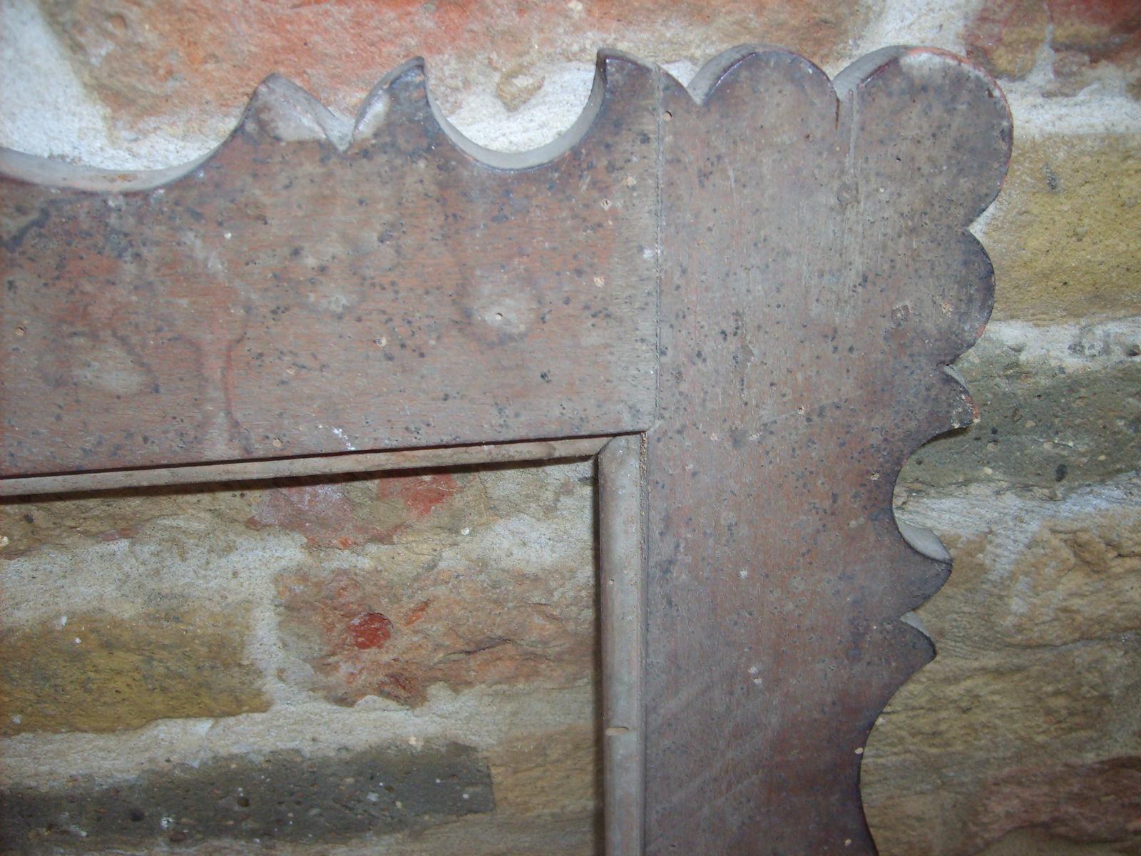 Decorativa Massiccia Inusuale Antica Cornice, Per Quadri Stampe Incisioni Specchi immagine 9