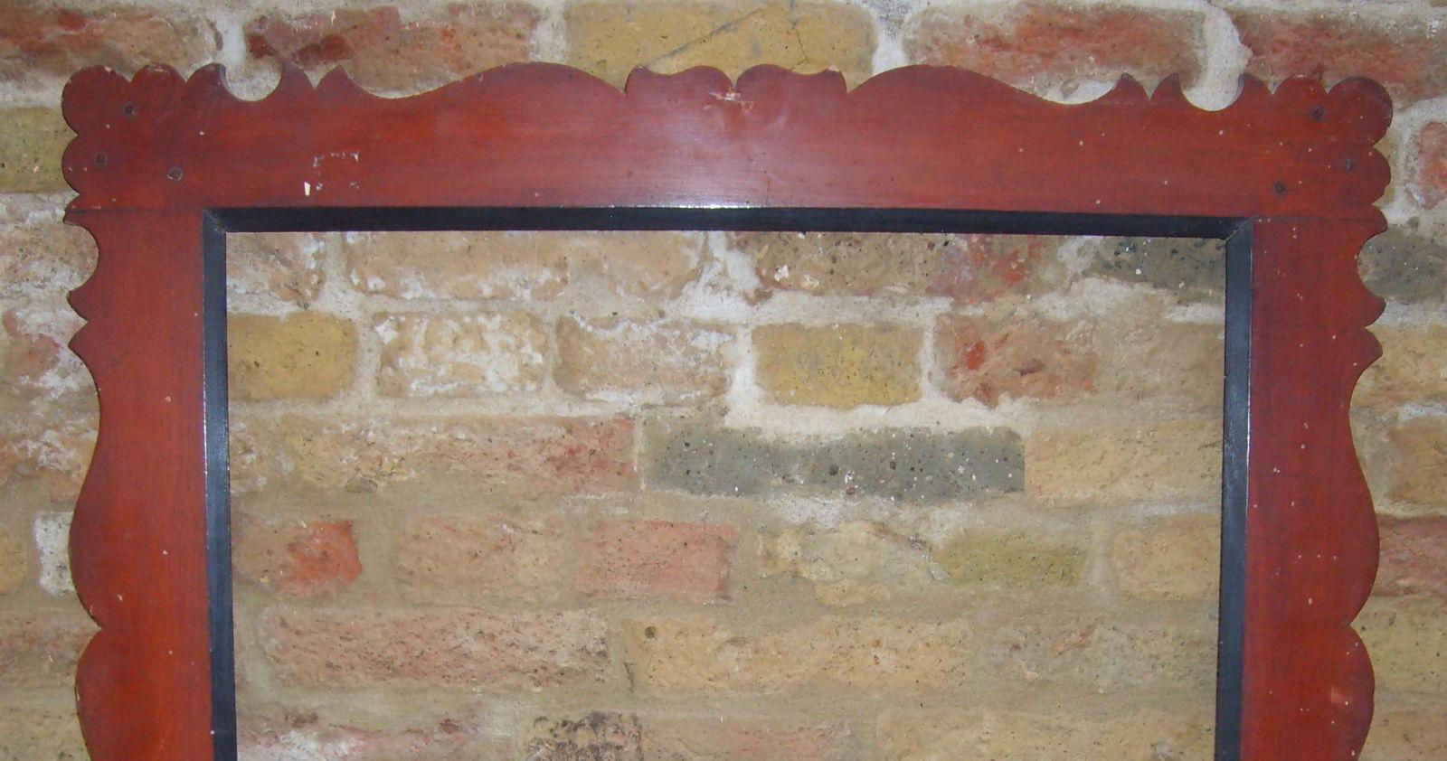 Decorativa Massiccia Inusuale Antica Cornice, Per Quadri Stampe Incisioni Specchi immagine 10