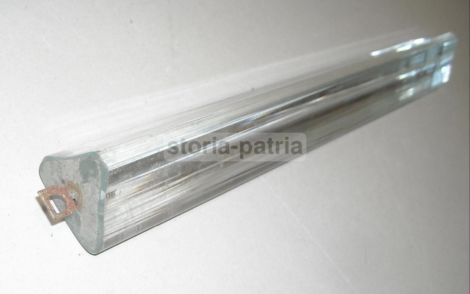 Design, Lampade Del Novecento, Utile Accessorio, Vetro Da Collezione, Lungo Prisma immagine 2