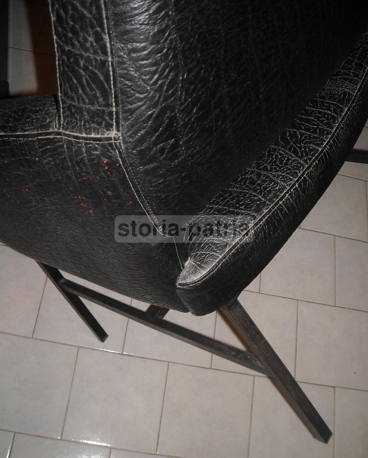Design, Modernariato, Bella Poltrona d'Epoca, Anni 60, Decorativa, Da Collezione immagine 11