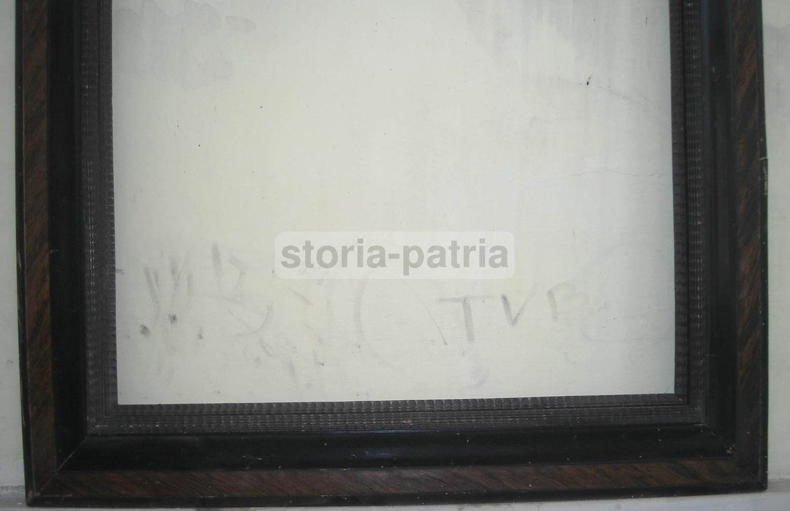 Grande Decorativa Cornice d'Epoca, Utilissima Per Dipinti E Opere Darte, Legno immagine 6