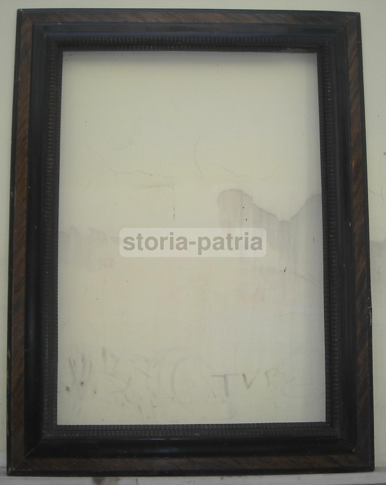 Grande Decorativa Cornice d'Epoca, Utilissima Per Dipinti E Opere Darte, Legno immagine 7