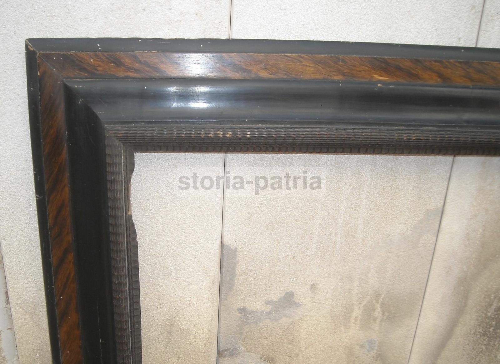 Grande Decorativa Cornice d'Epoca, Utilissima Per Dipinti E Opere Darte, Legno immagine 8