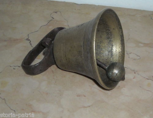 Graziosa Antica Campanella, Decorativa, Utile, Da Collezione, d'Epoca, Da Vetrina immagine 1