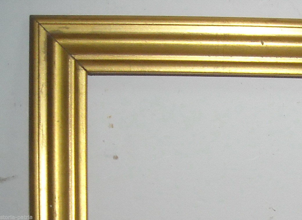 Graziosa Cornice Dorata, Utilissima Per Dipinti E Incisioni E Altre Opere Darte immagine 1